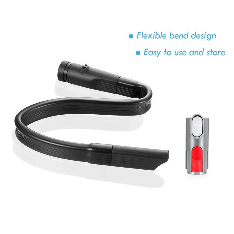 Charlux 23'' Flexible Extension Crevice Tool Attachment for Dyson V8 V7 V10 V11 V15 V6 Vacuum Cleaner with Quick Release Converter Adapter - Image 4